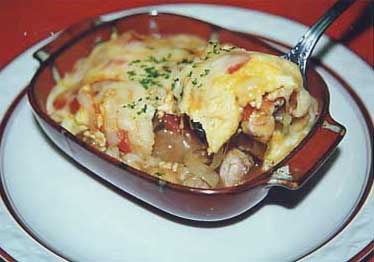 ふわっとオムレツグラタン